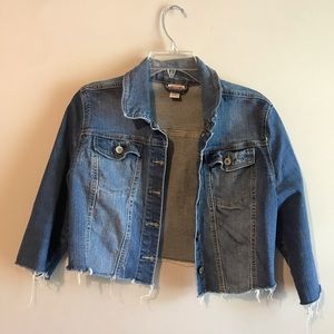 Mossimo supply co Jean cropped jacket